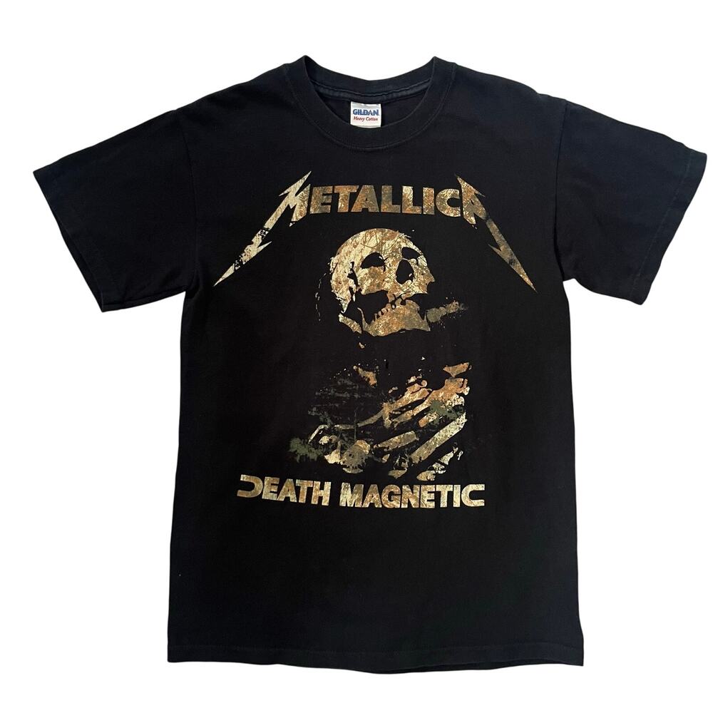Metallica‎ World Magnetic Tour 2009 Tee Shirt Death Magnet // Size Small